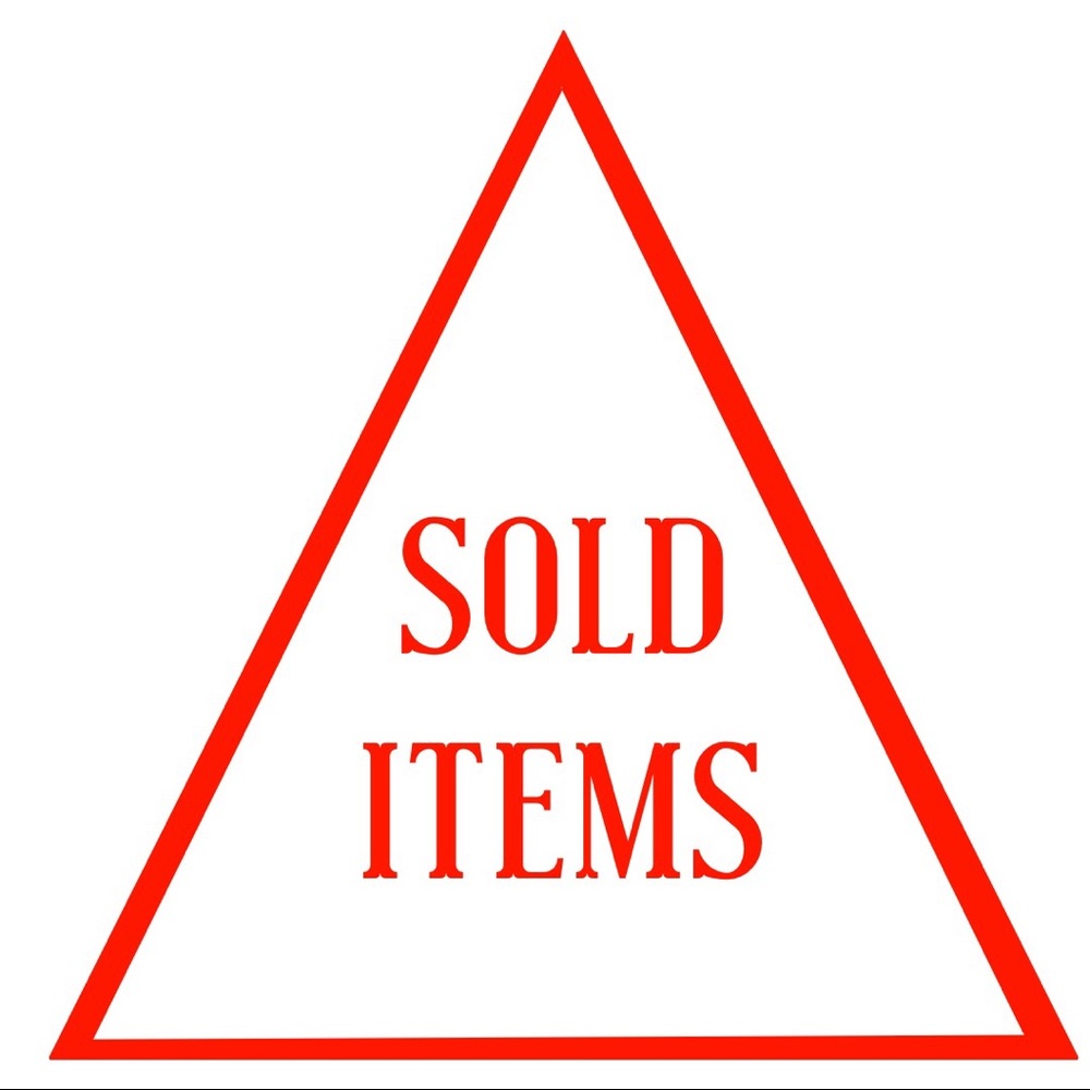 Items past here are sold